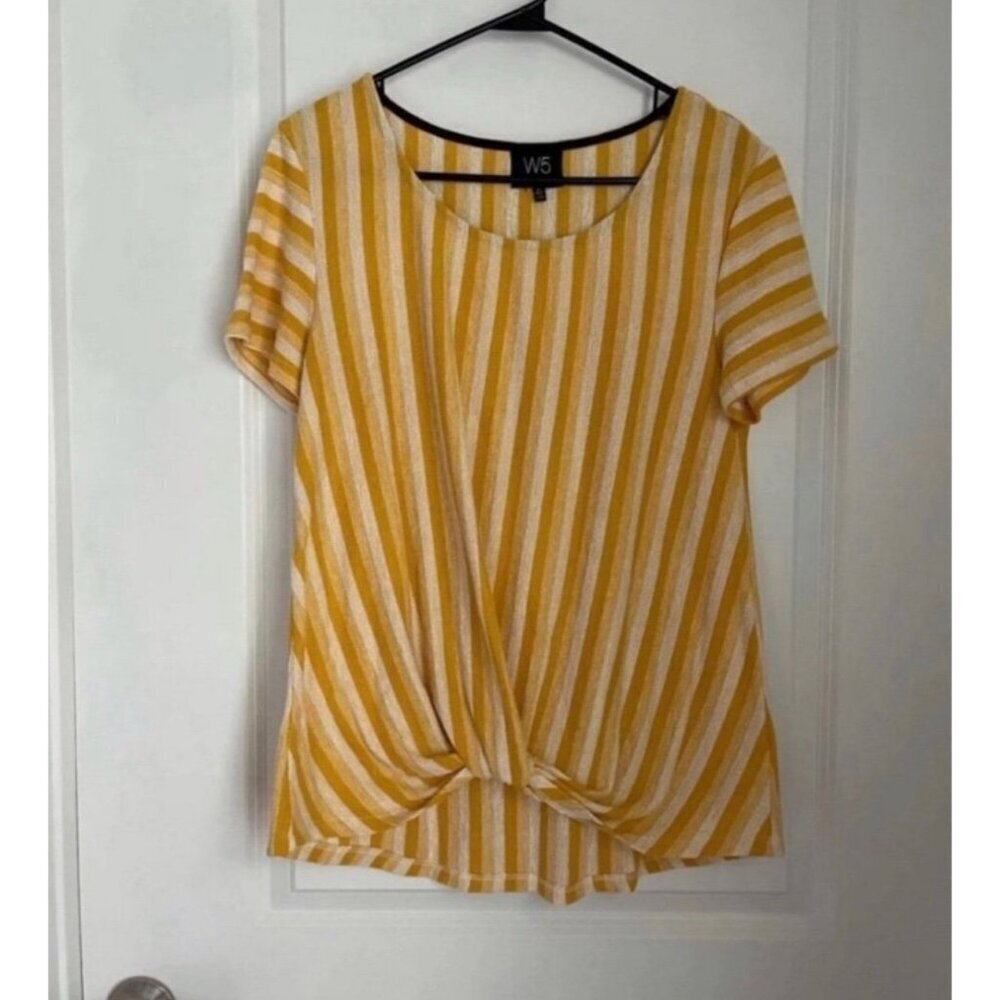 W5 Concepts Striped Yellow Medium
